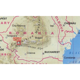 Retezat  Mountains 1:50.000