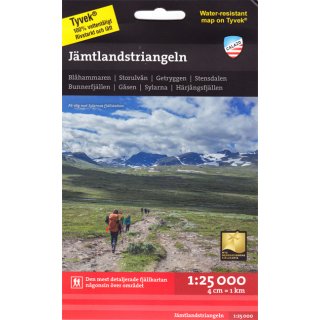 Jämtlandstriangeln 1:25.000