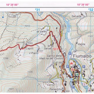 Blatt 20 Appennino ToscoEmiliano 1:20.000