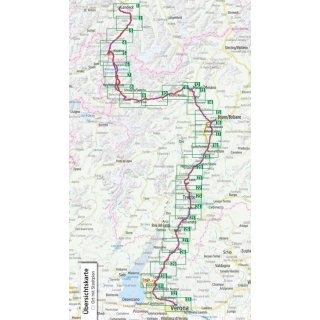 Etsch-Radweg 1:50.000