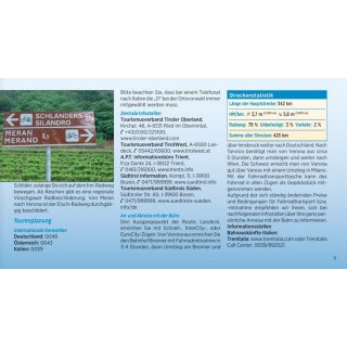 Etsch-Radweg 1:50.000