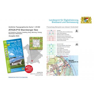 ATK25-P10 Starnberger See 1:25.000