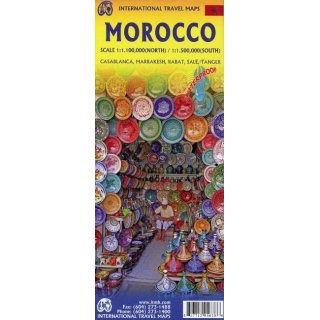Morocco 1:1.100.000/1.500.000