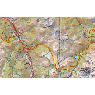 89030 Traverse des Pyrnes - GR10 (Pyrenen) 1:100.000