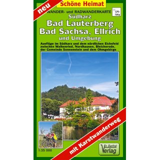 250 S&uuml;dharz, Bad Lauterberg, Bad Sachsa, Ellrich und Umgebung 1:35.000