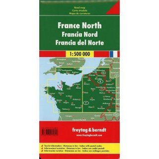 Frankreich Nord 1:500.000
