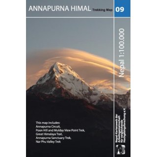 Annapurna Himal 1:100.000