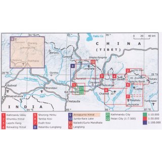 Annapurna Himal 1:100.000
