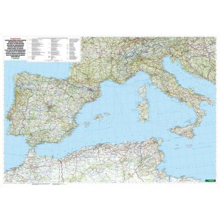 Mittelmeerlnder - Kreuzfahrten 1:2.000.000