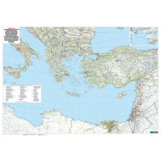 Mittelmeerlnder - Kreuzfahrten 1:2.000.000