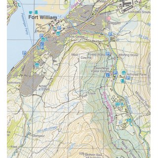Ben Nevis & Glen Coe 1:40.000