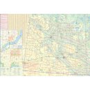 Manitoba & Saskatchewan, Southern 1:900.000