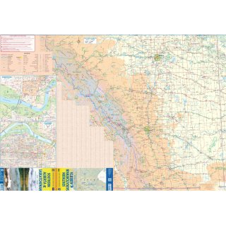 Alberta & Saskatchewan, Southern 1:900.000
