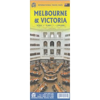 Melbourne & Victoria 1:9.000 / 1:1.5 Mio