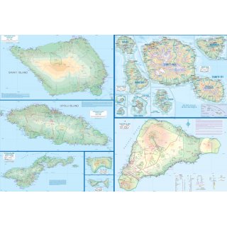 Polynesian Islands (Scale Varies)