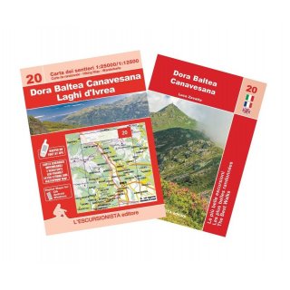 20 Dora Baltea Canavesana - Laghi dIvrea 1:25.000/1:12.500