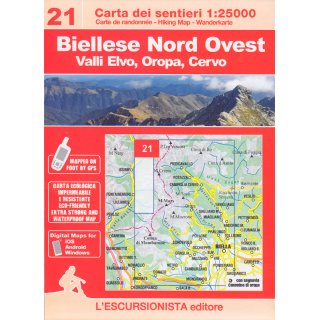 21 Biellese, Nordwest 1:25.000