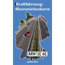 Kraftfahrzeug-Kennzeichenkarte - Deutschland 1:1,5 Mio.
