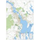 Hobart & Region Map 1:35.000