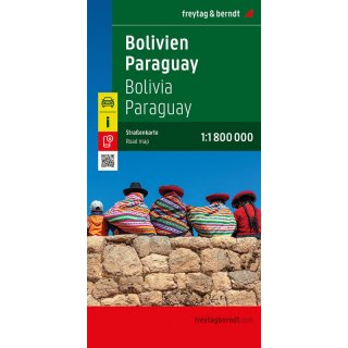 Bolivien, Paraguay 1:1.800.000