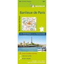 Vororte von Paris. Straen- und Tourismuskarte 1:53.000