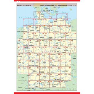 Deutschland/Europa 2026/2027 1:300.000 / 1:3 Mio.