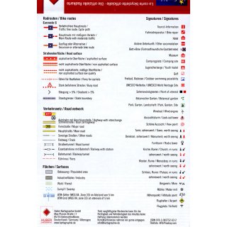 EuroVelo 6 - Basel bis Budapest 1:100.000