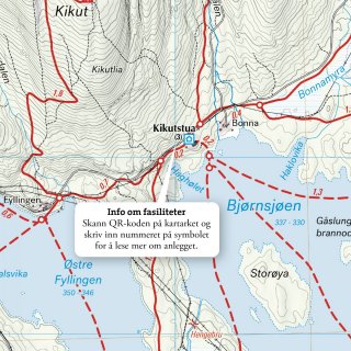 Nordmarka - Norden 1:20 000