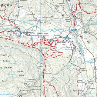 Nordmarka - Sden 1:20.000