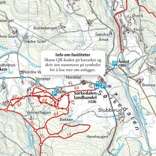 Nordmarka - Sden 1:20.000