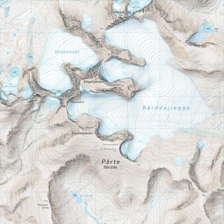 Prte & Njoatsosvgge 1:25.000