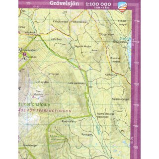 Dalafjllen & Trysil 1:100.000