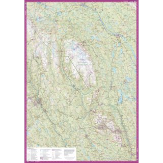 Dalafjllen & Trysil 1:100.000