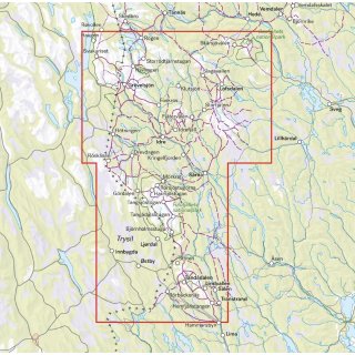 Dalafjllen & Trysil 1:100.000