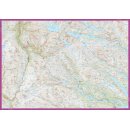 Kungsleden: Kvikkjokk-J&auml;kkvik (Arjeplogsfj&auml;llen) 1:100.000