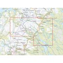 Kungsleden: Kvikkjokk-J&auml;kkvik (Arjeplogsfj&auml;llen) 1:100.000