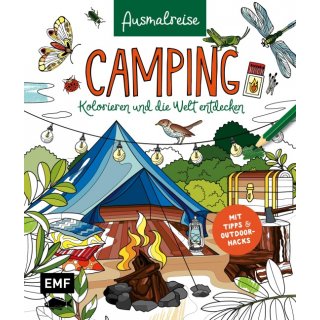 Ausmalreise Camping