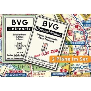 Berlin BVG-West Mai 1960,BVG-Ost Juni 1960