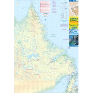 Newfoundland & Labrador 1:800.000 / 1:1.300.000