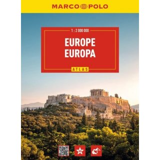 MARCO POLO Reiseatlas Europa 1:2 Mio.