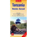 Tanzania Rwanda Burundi1:1.500.000