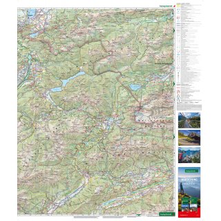 Tannheimer Tal, Zugspitze, Reutte, Fernpass 1:50.000