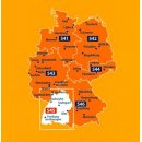 Baden-W&uuml;rttemberg 1:300.000