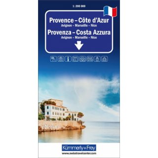 Provence, Cte dAzur 1:200.000