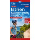 Istrien Kvarner Bucht Radkarte