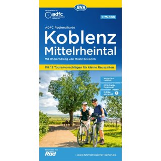 Koblenz, Mittelrheintal 1:75.000