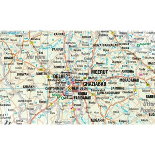 Indien, Nord 1:3.000.000