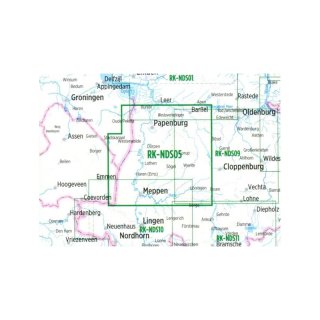 Emsland Nord 1:75.000