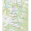 Lapplandsleden Wanderatlas 1:50.000