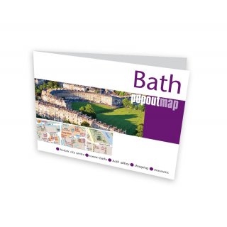 Bath. PopOut Map